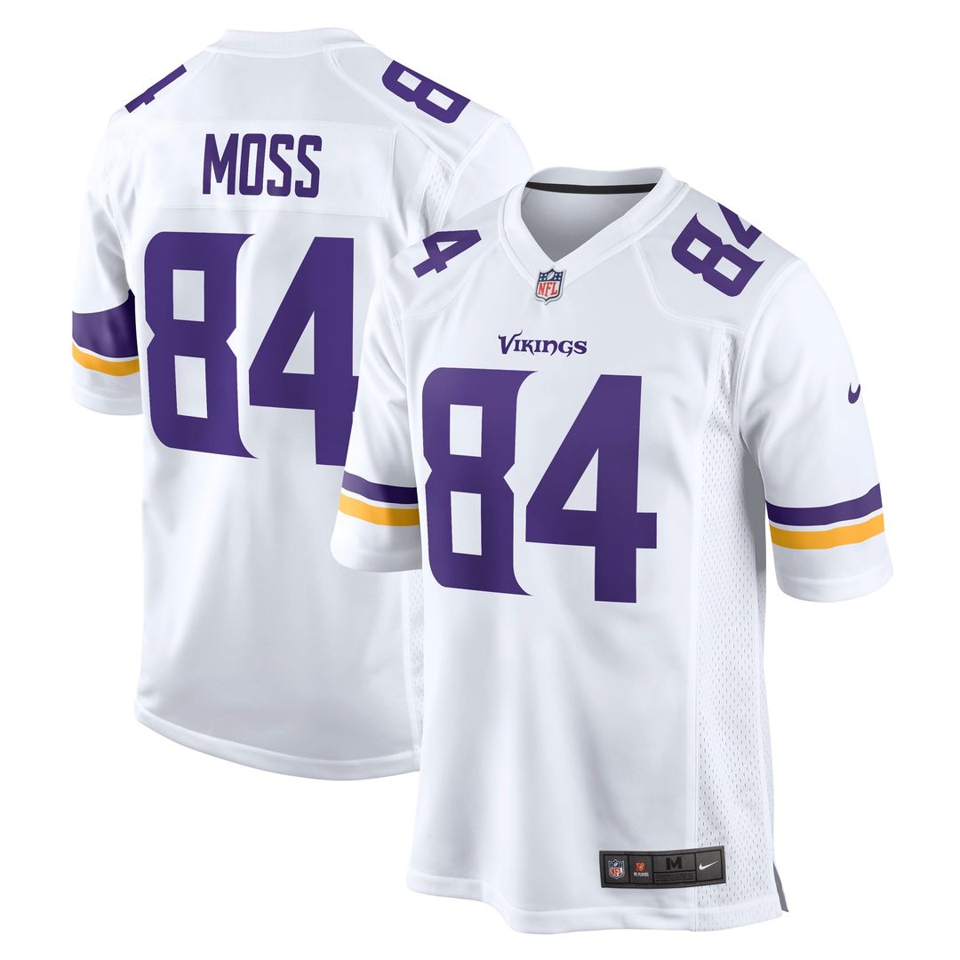 Minnesota Vikings Randy Moss Nike Purple Game Retired Player Jersey