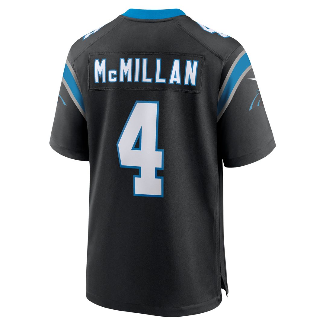 Carolina Panthers Tetairoa McMillan Nike Blue Alternate Game Jersey