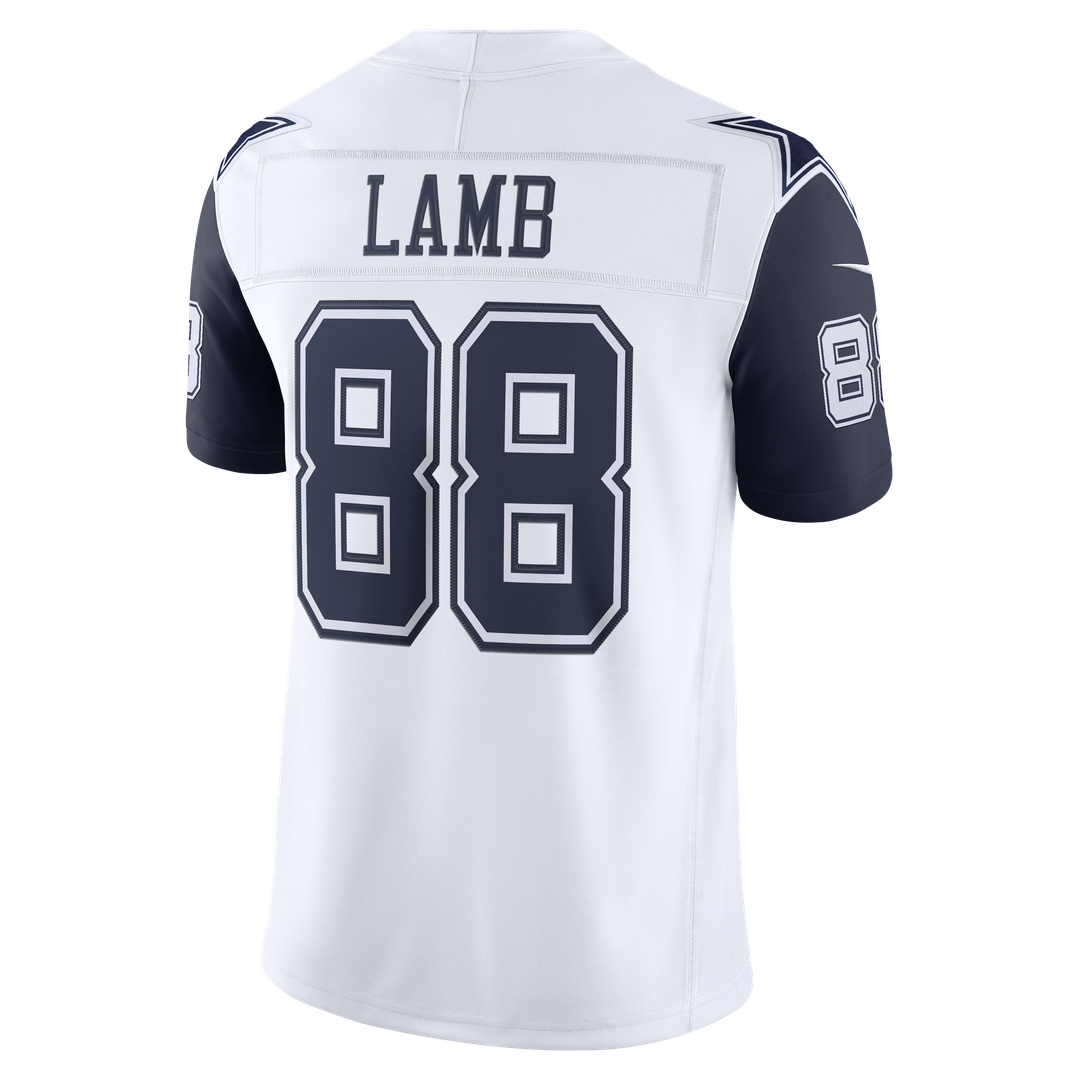 Dallas Cowboys CeeDee Lamb Nike White Alternate Vapor F.U.S.E. Stitched Limited Jersey