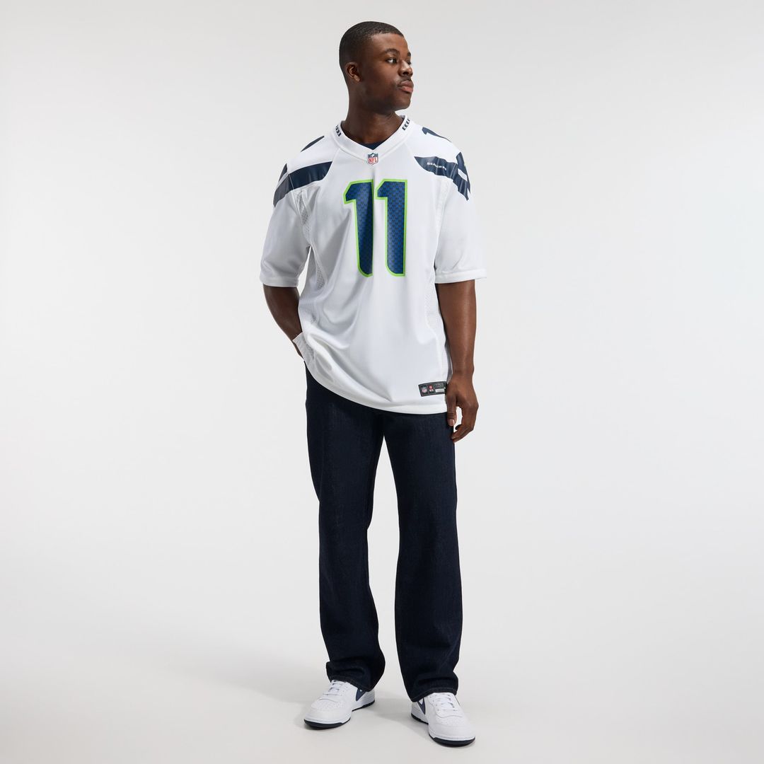 Seattle Seahawks Jaxon Smith-Njigba Nike Royal Throwback Player Game Jersey