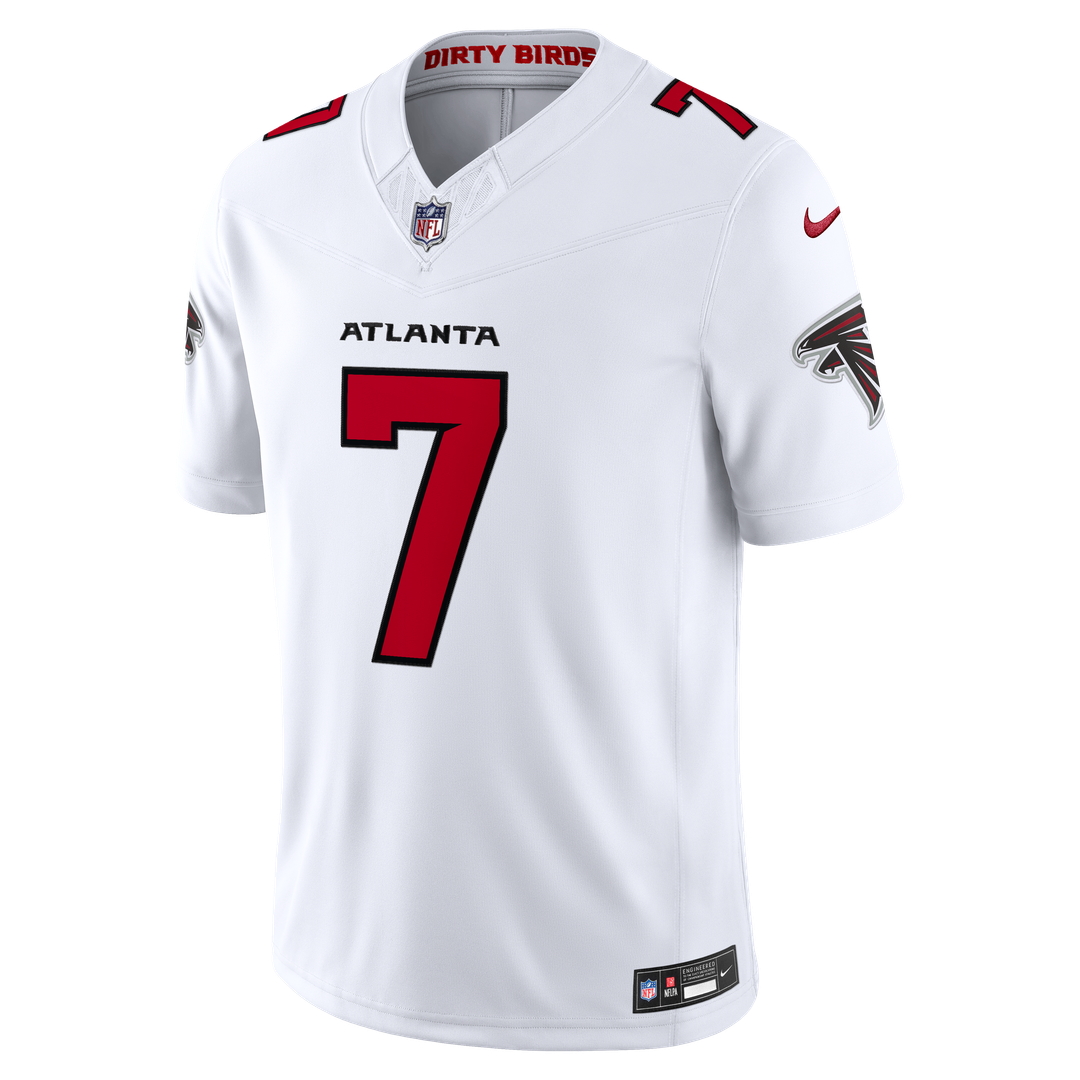 Atlanta Falcons Bijan Robinson Nike Black Alternate Throwback Vapor F.U.S.E. Stitched Limited Jersey