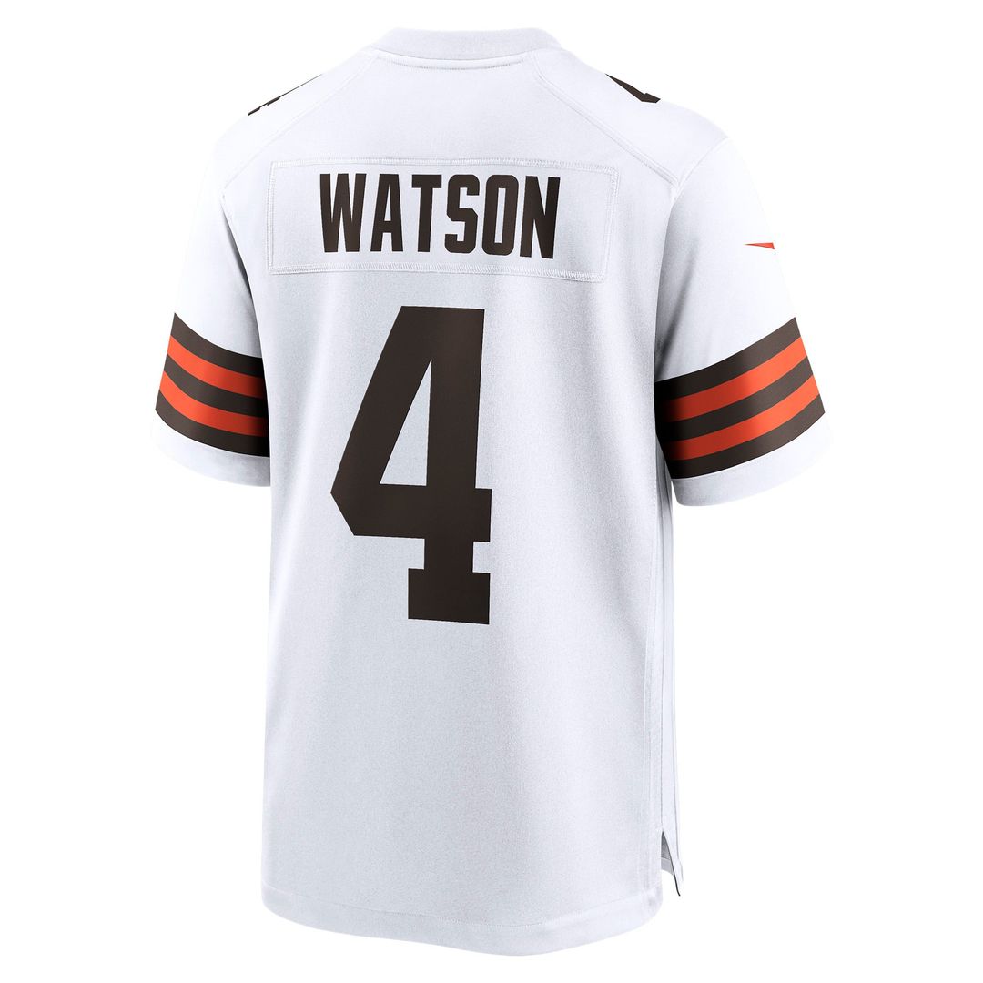 Cleveland Browns Deshaun Watson Nike Brown Game Jersey