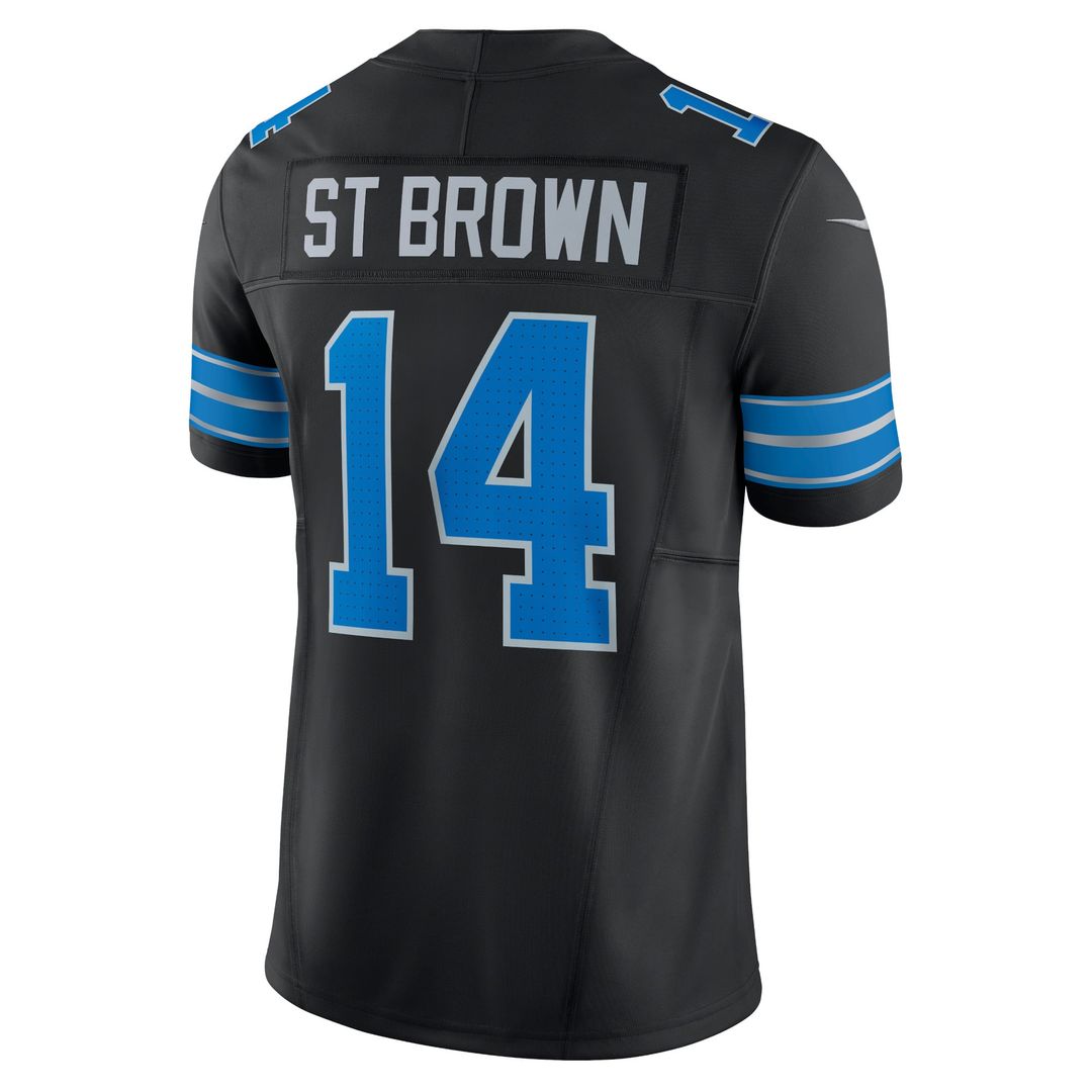 Detroit Lions Amon-Ra St. Brown Nike Blue Vapor F.U.S.E. Limited Jersey