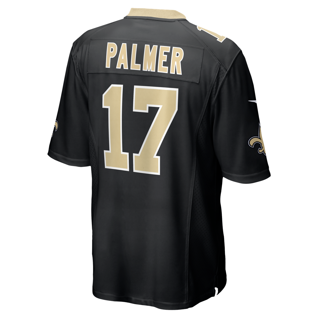 New Orleans Saints Trey Palmer Nike Black Team Game Jersey