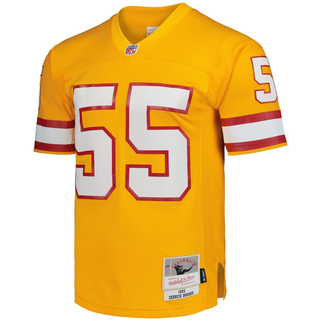 Tampa Bay Buccaneers Derrick Brooks Mitchell & Ness Red Legacy Replica Jersey