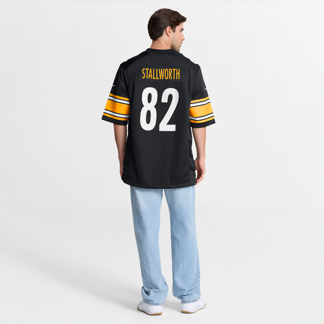 Pittsburgh Steelers John Stallworth Nike Black Retired Player Jersey