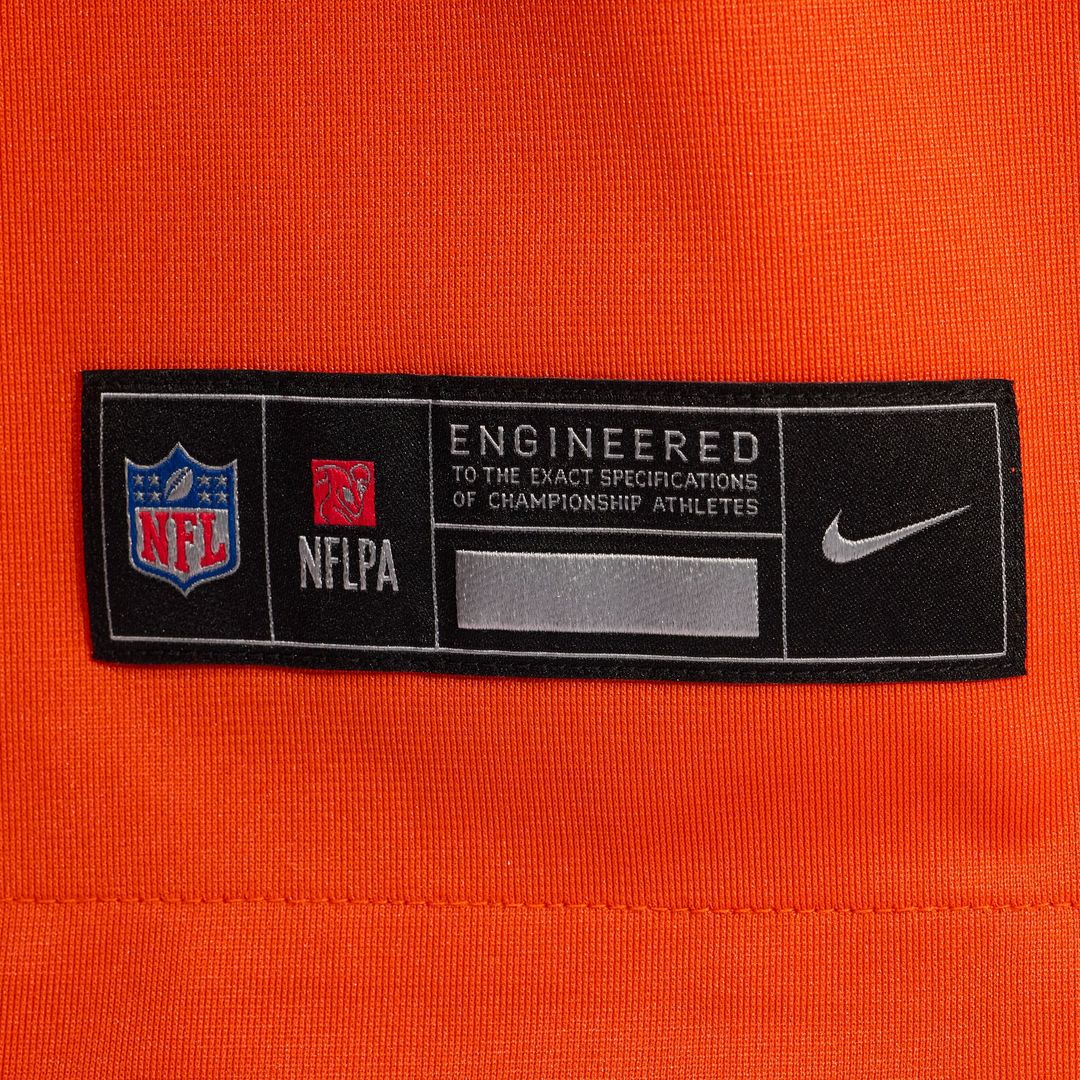 Cincinnati Bengals Nike Black Game Custom Jersey