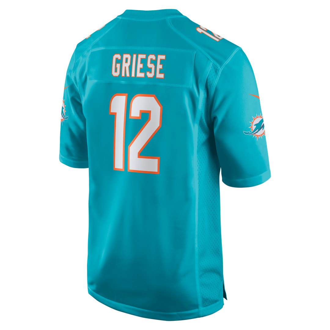 Miami Dolphins Bob Griese Nike Aqua Game Retired Player Jersey