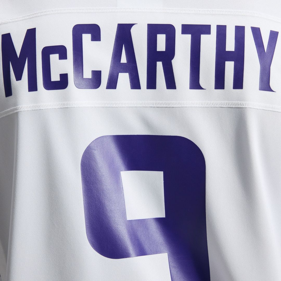Minnesota Vikings J.J. McCarthy Nike Purple 2nd Alternate Player Game Jersey