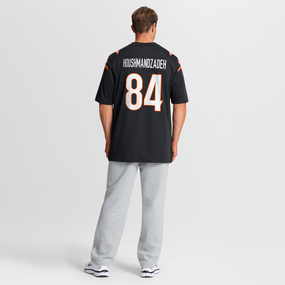 Cincinnati Bengals T. J. Houshmandzadeh Nike Black Team Retired Player Game Jersey