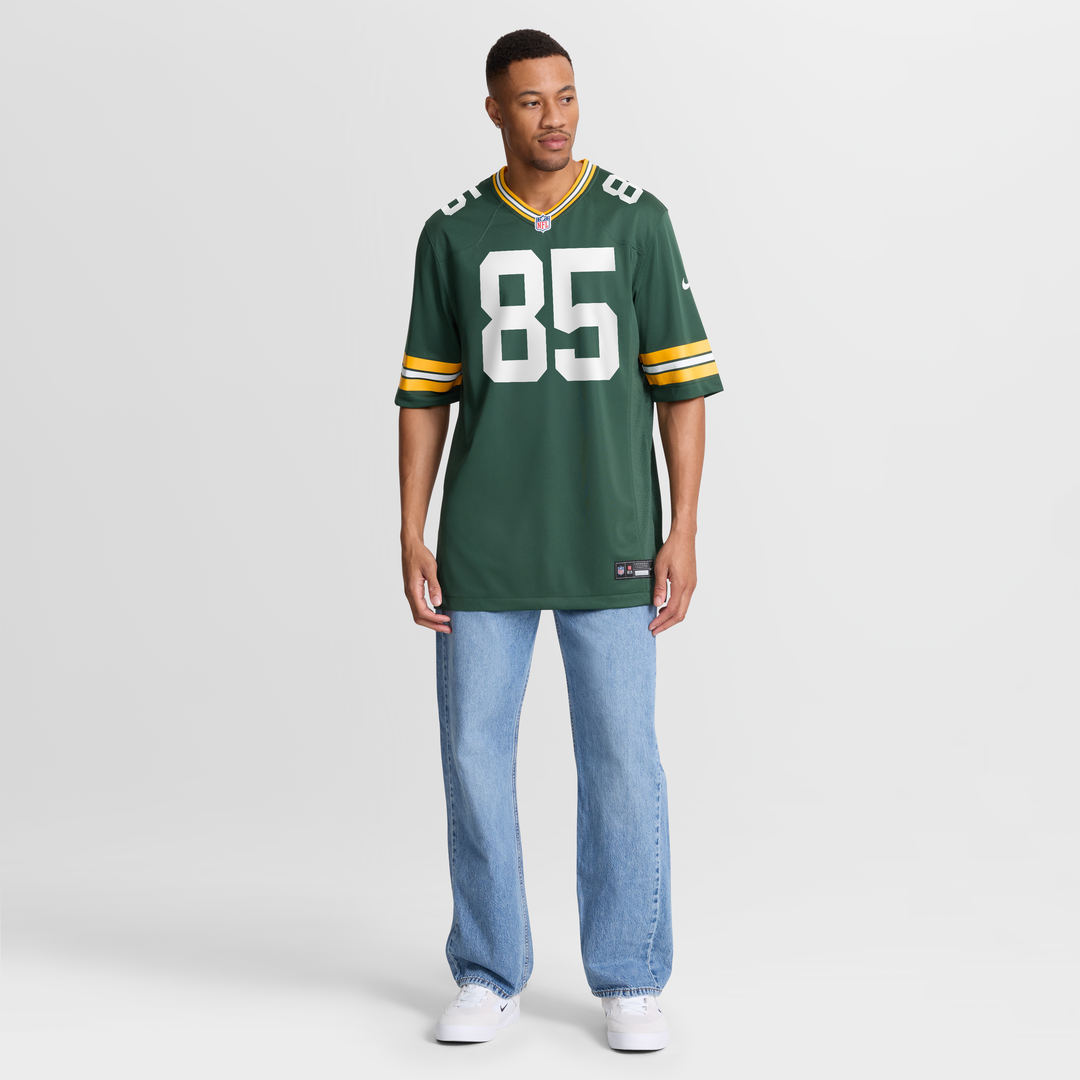 Green Bay Packers Tucker Kraft Nike Navy Alternate Game Jersey