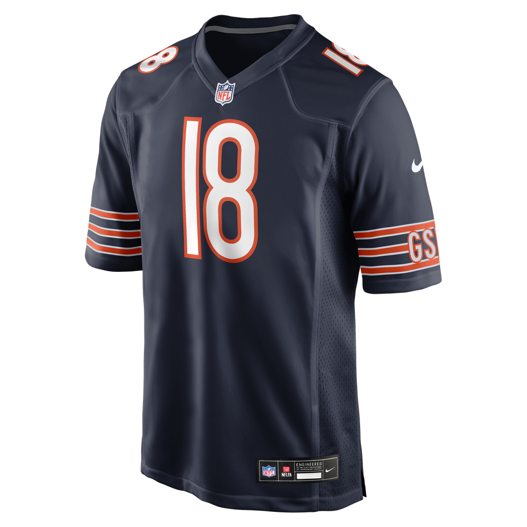 Chicago Bears Caleb Williams Nike Orange Alternate Player Game Jersey