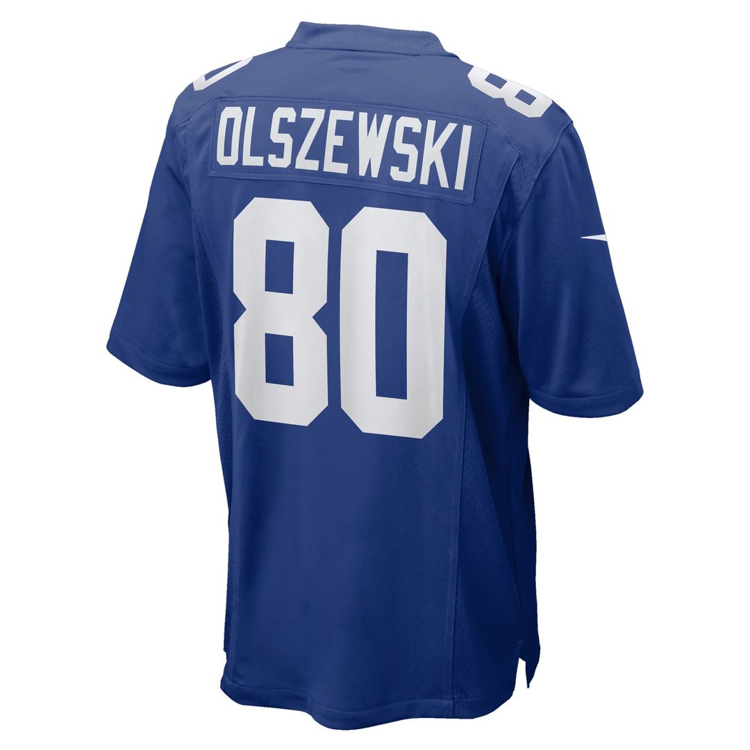 New York Giants Gunner Olszewski Nike Royal Team Game Jersey