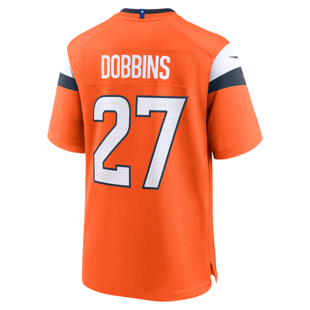 Denver Broncos J.K. Dobbins Nike Orange Team Game Jersey