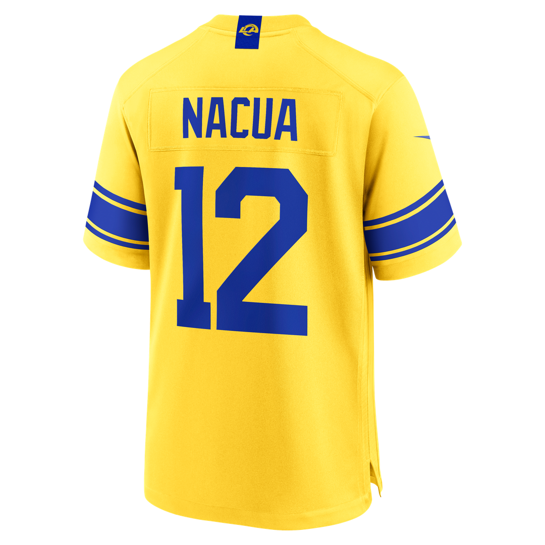 Los Angeles Rams Puka Nacua Nike White White Game Player Jersey