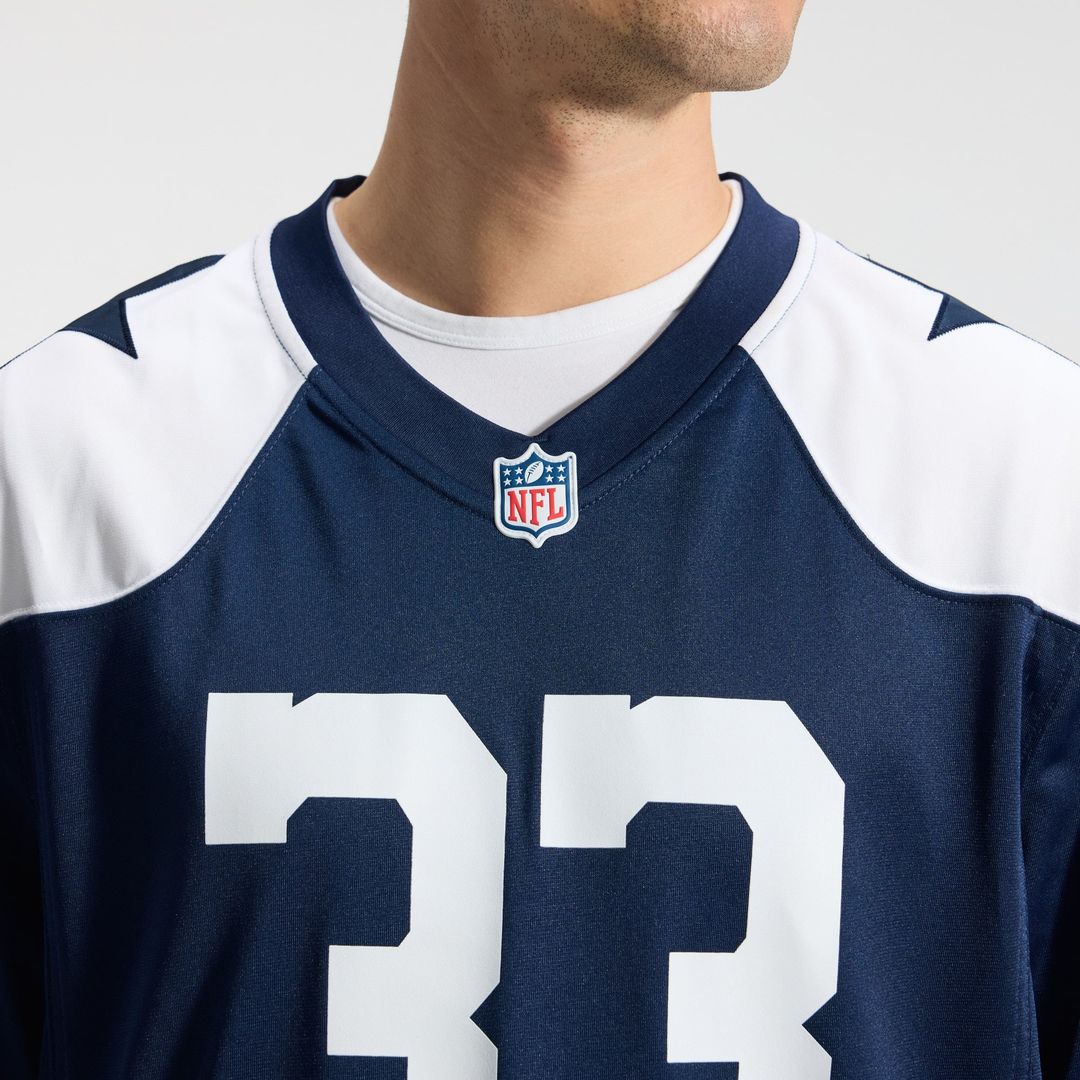Dallas Cowboys Javonte Williams Nike White Game Jersey