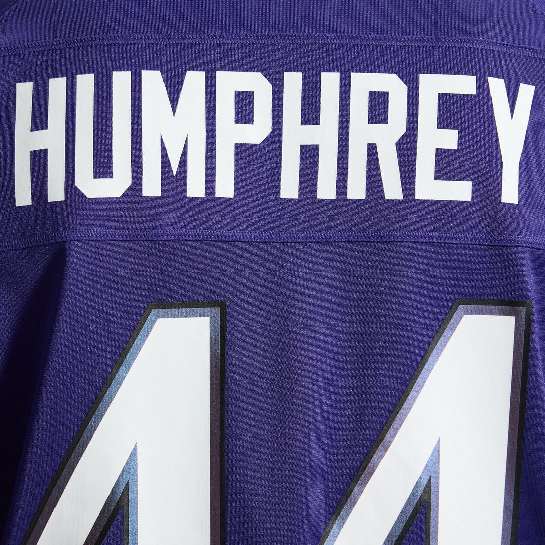Baltimore Ravens Marlon Humphrey Nike Purple Team Game Jersey