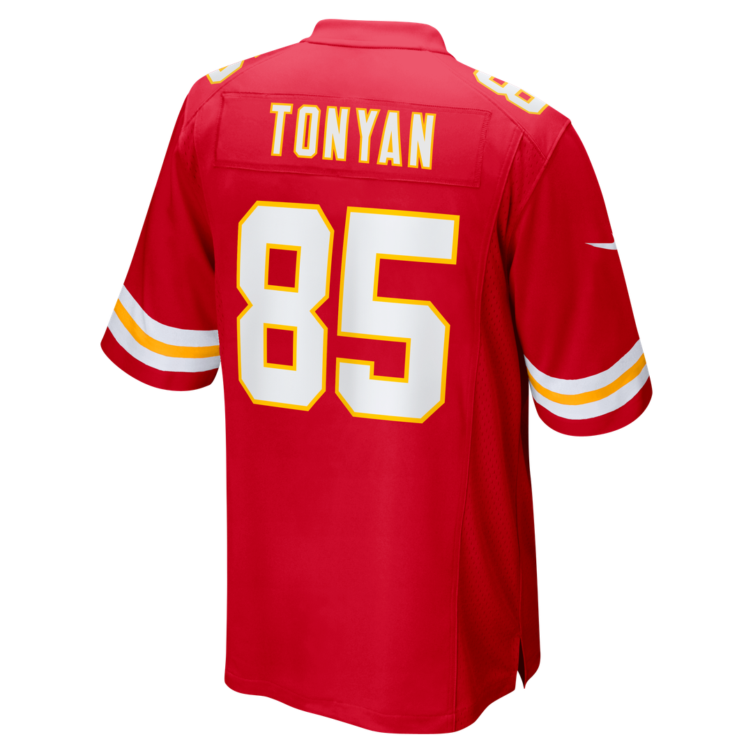 Kansas City Chiefs Robert Tonyan Nike Red Team Game Jersey