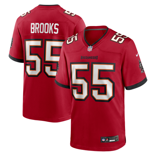 Tampa Bay Buccaneers Derrick Brooks Nike Red Game Retired Player Jersey