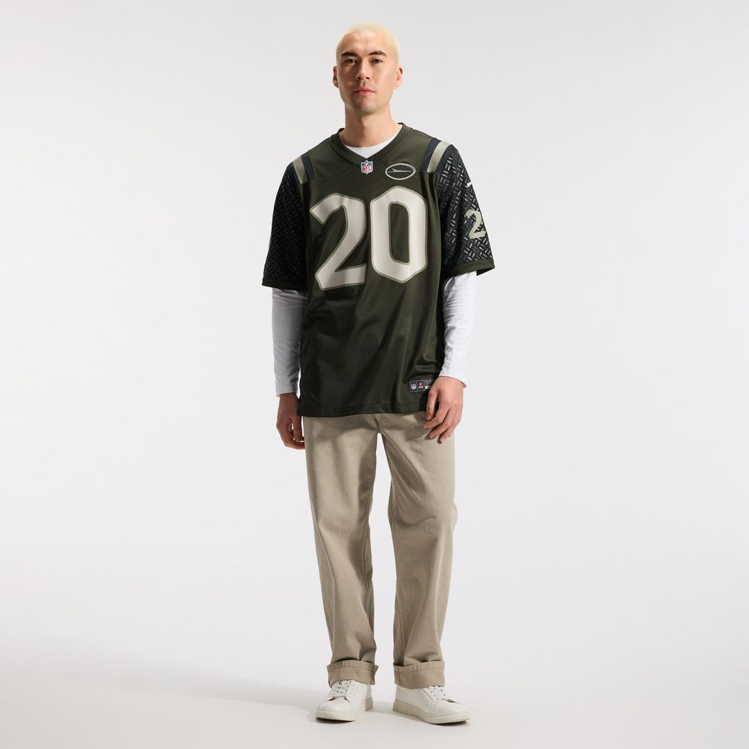 New York Jets Breece Hall Nike Green Rivalries Collection Game Jersey