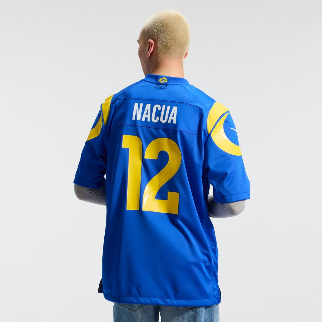 Los Angeles Rams Puka Nacua Nike Classic Sol Game Jersey
