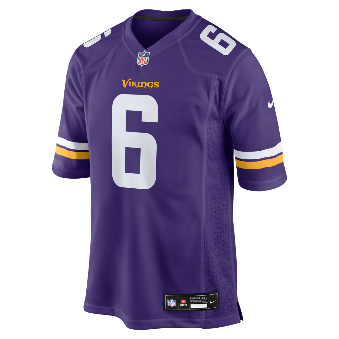 Minnesota Vikings Brian Asamoah II Nike Purple Game Jersey