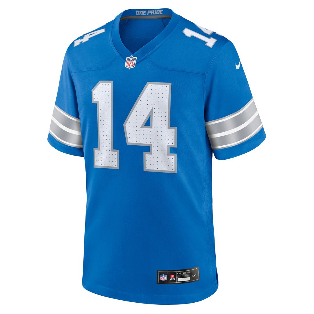Detroit Lions Amon-Ra St. Brown Nike Black 2nd Alternate Game Jersey