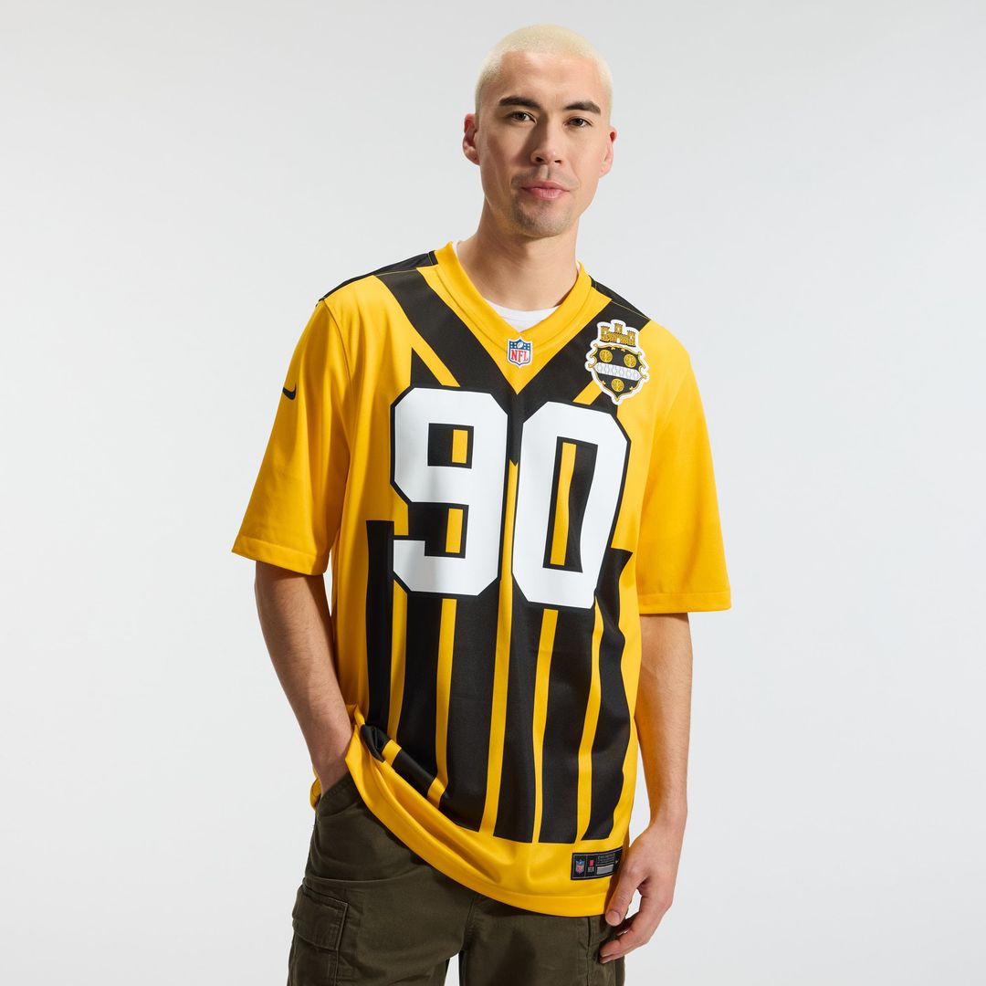 Pittsburgh Steelers T.J. Watt Nike Black Game Jersey