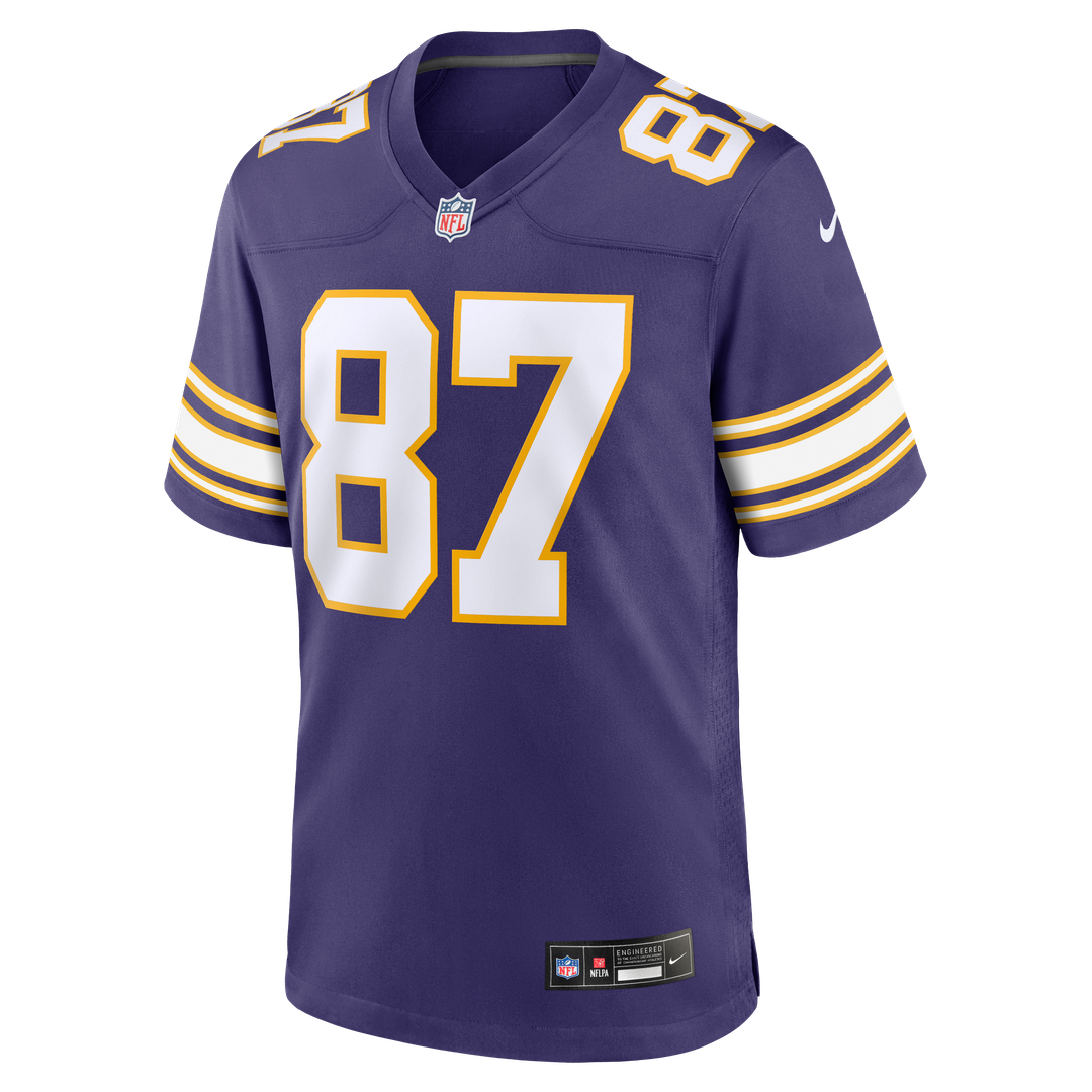 Minnesota Vikings T.J. Hockenson Nike Purple Classic Player Game Jersey
