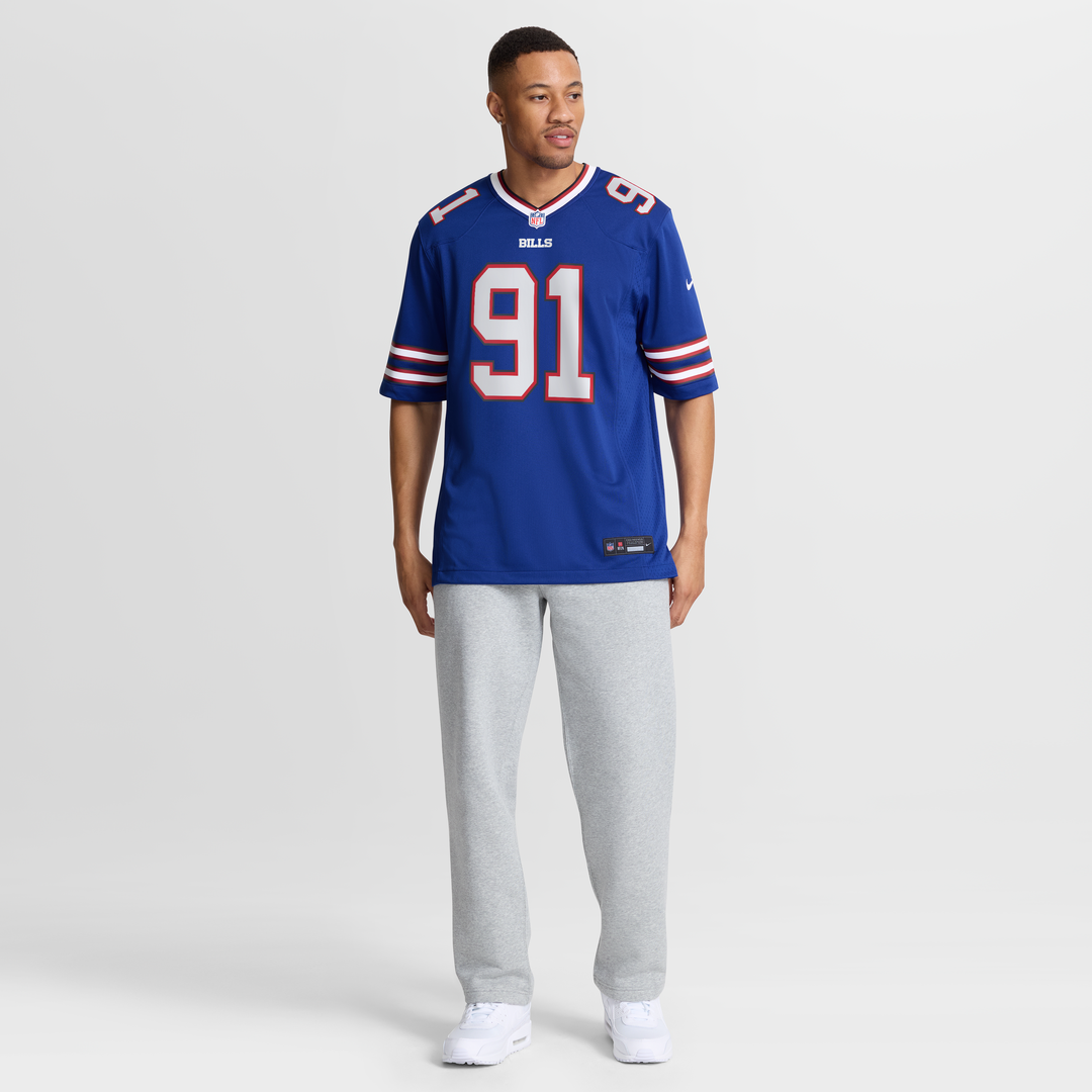 Buffalo Bills Ed Oliver Nike Royal Team Game Player Jersey