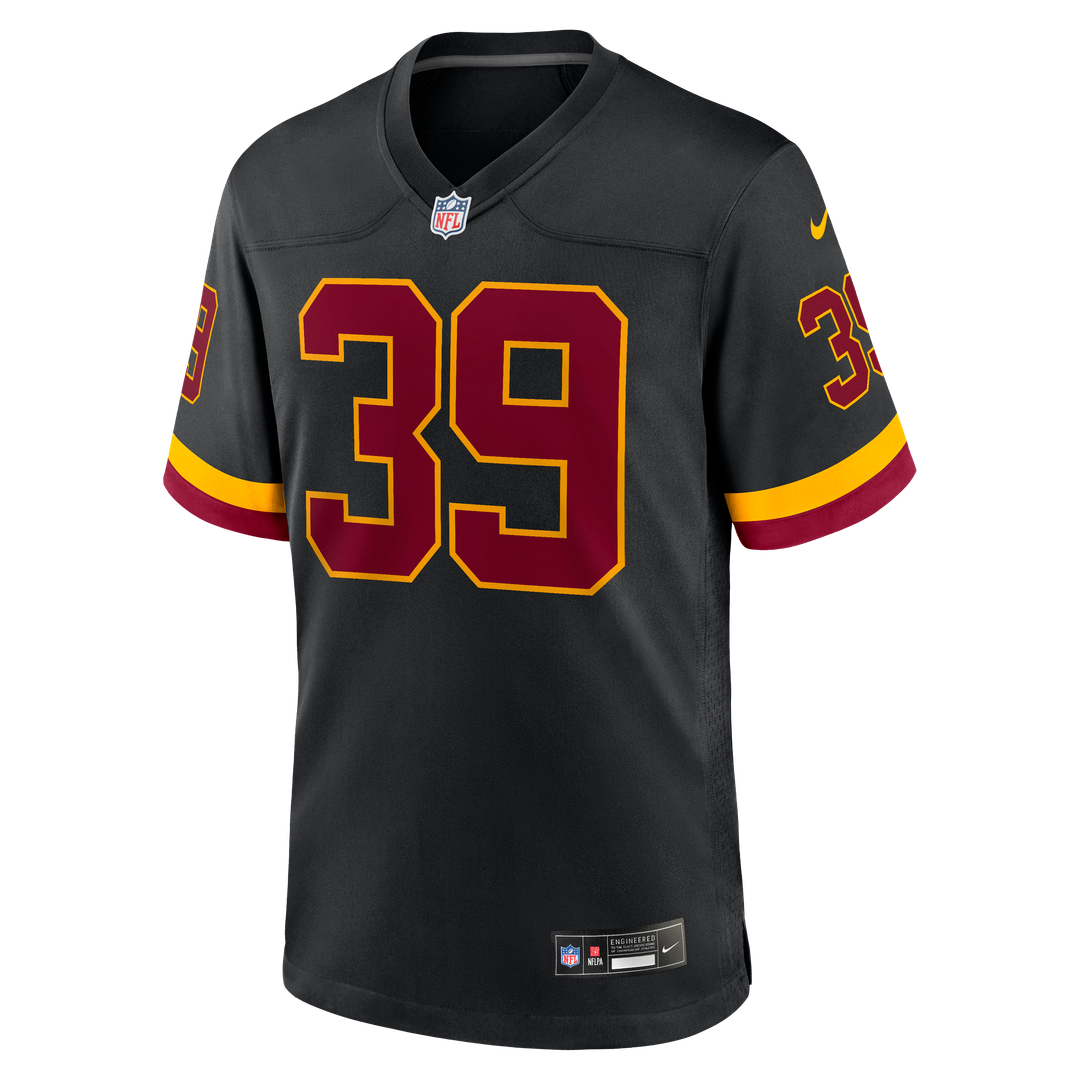 Washington Commanders Jeremy Reaves Nike Black Hail Raiser Alternate Game Jersey
