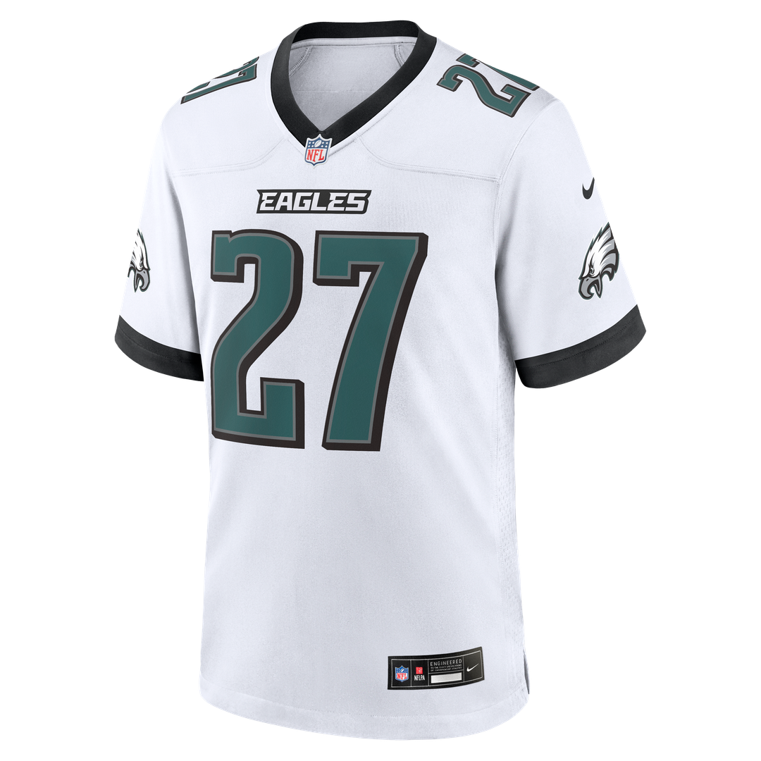Philadelphia Eagles Quinyon Mitchell Nike White Game Jersey