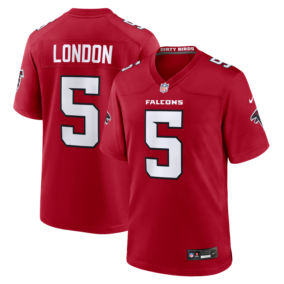 Atlanta Falcons Drake London Nike White Game Jersey