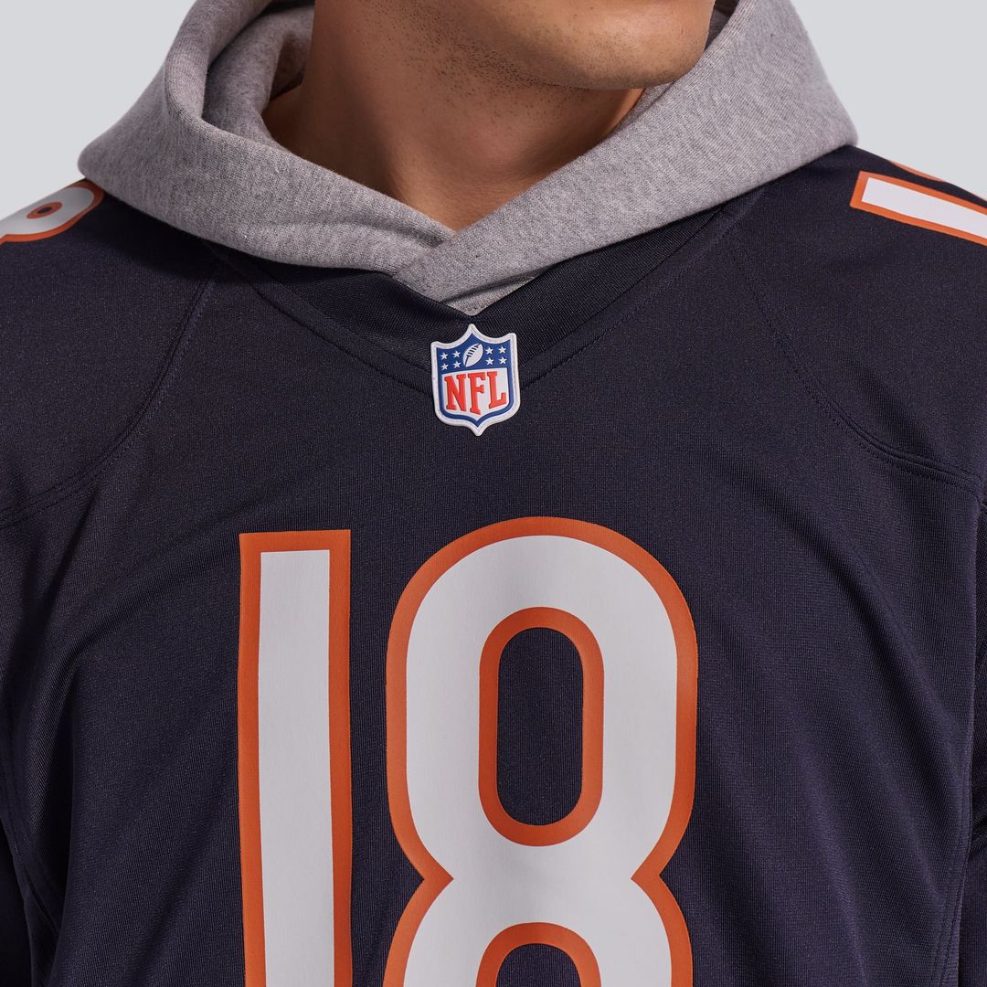 Chicago Bears Caleb Williams Nike Orange Alternate Player Game Jersey