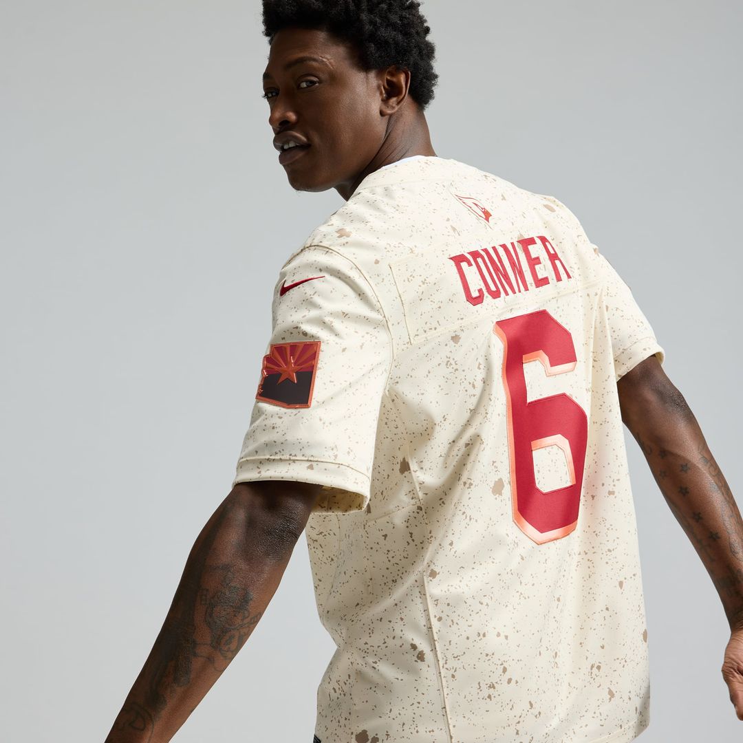 Arizona Cardinals James Conner Nike Natural Rivalries Collection Stitched Limited Jersey