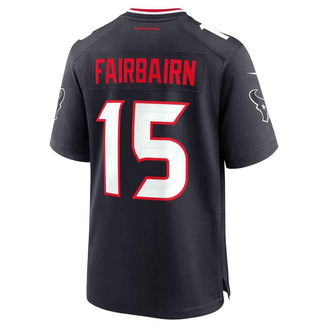 Houston Texans Ka'imi Fairbairn Nike Navy Team Game Jersey