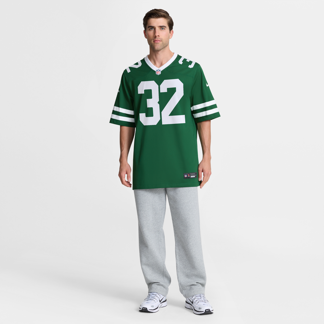 New York Jets Isaiah Davis Nike Legacy Green Team Game Jersey