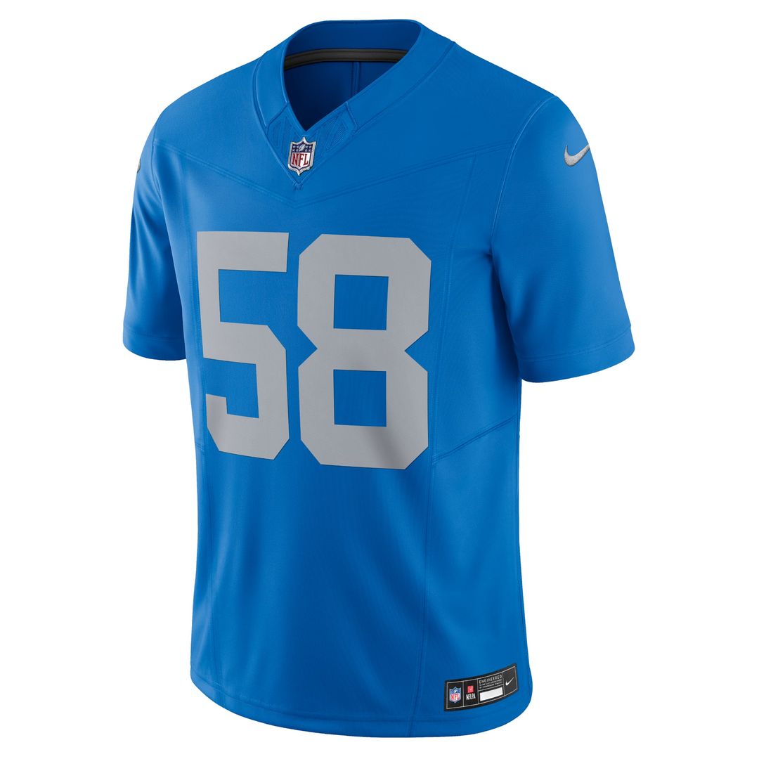 Detroit Lions Penei Sewell Nike Black Vapor F.U.S.E. Alternate Limited Jersey