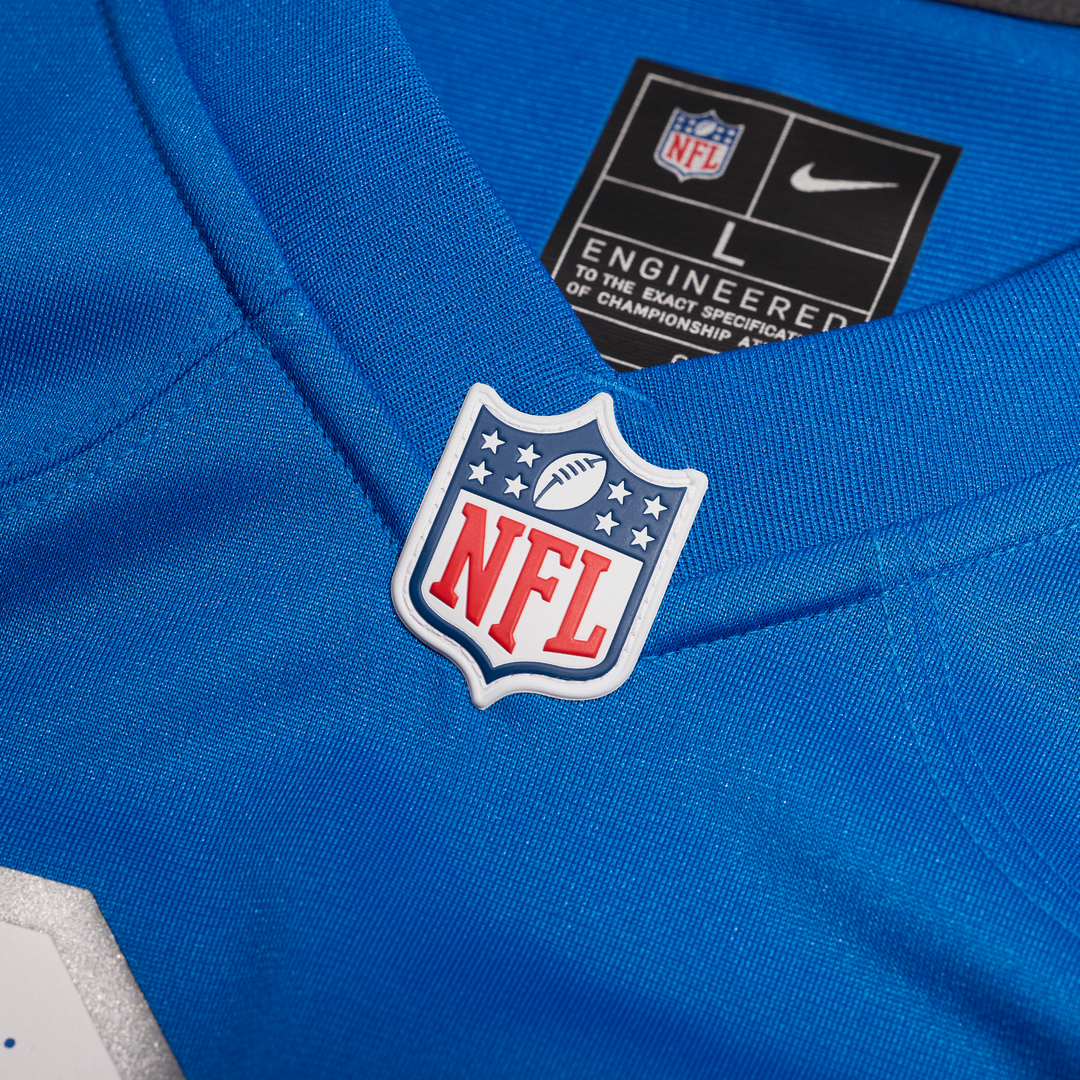 Detroit Lions Isaac TeSlaa Nike Black Alternate Game Player Jersey