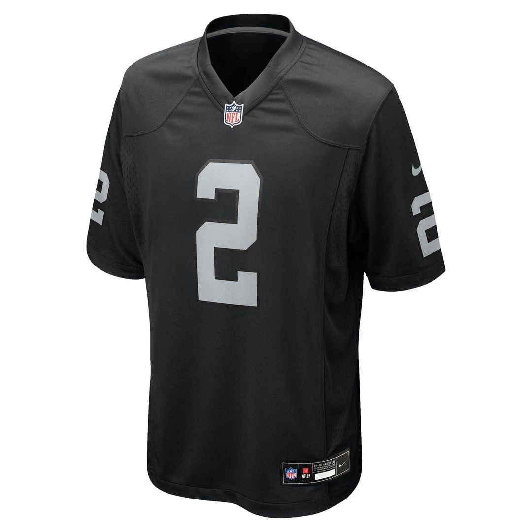 Las Vegas Raiders Ashton Jeanty Nike White Game Jersey