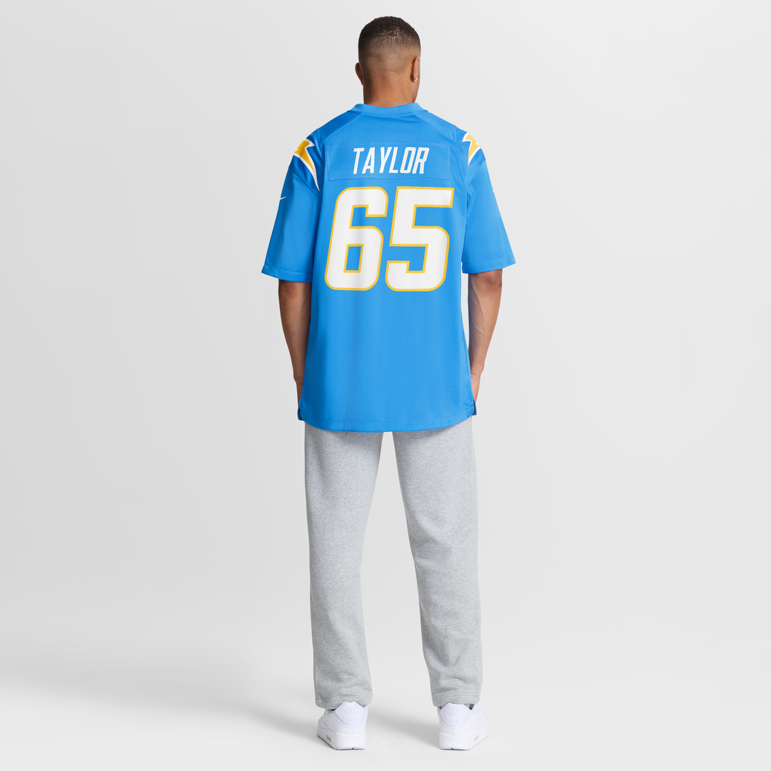 Los Angeles Chargers Logan Taylor Nike Powder Blue Team Game Jersey