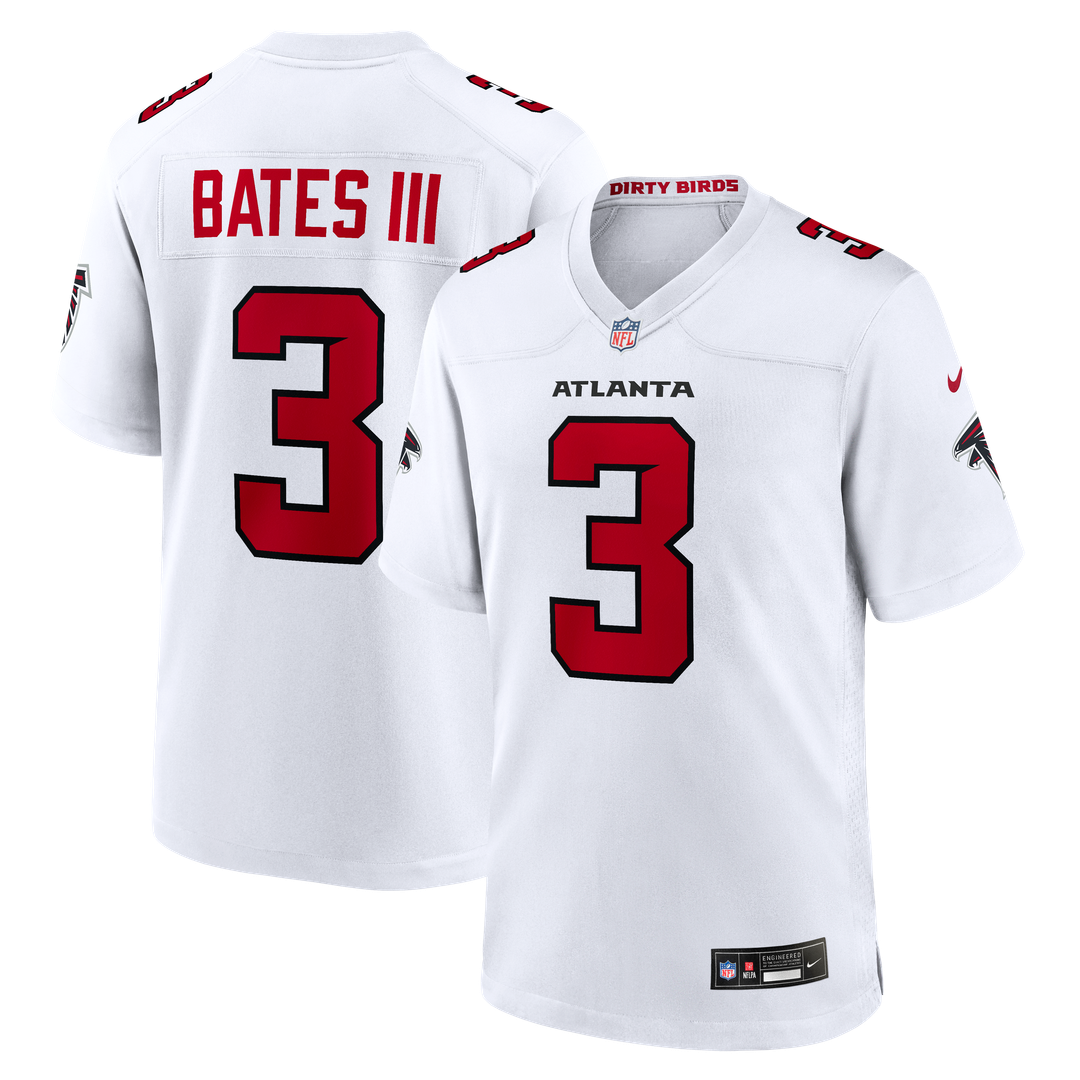 Atlanta Falcons Jessie Bates III Nike White Game Jersey