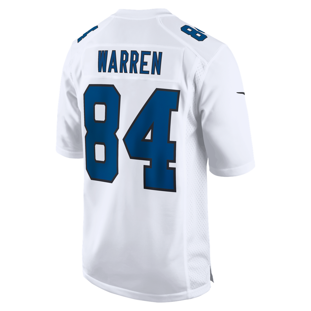 Indianapolis Colts Tyler Warren Nike Carbon Black Fashion Game Jersey