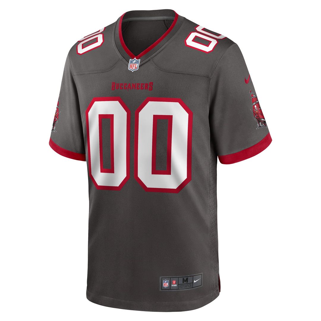 Nike Red Tampa Bay Buccaneers Team Custom Game Jersey