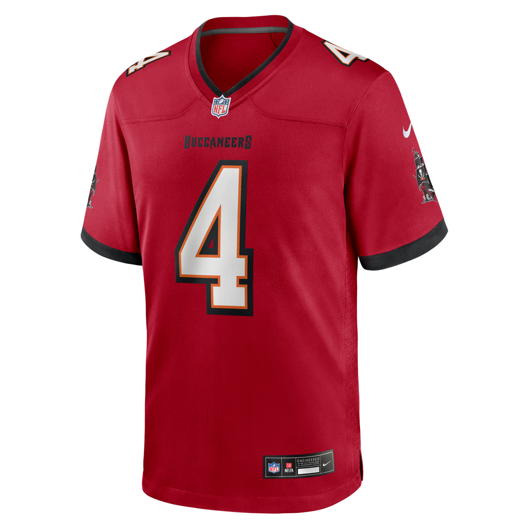 Tampa Bay Buccaneers Chase McLaughlin Nike Red Game Player Jersey
