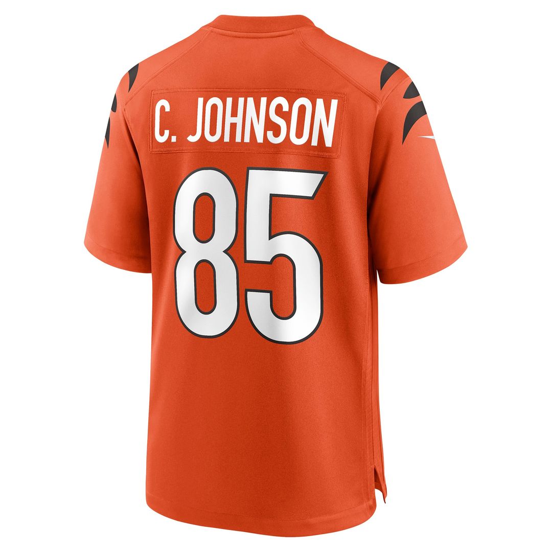 Cincinnati Bengals Chad Johnson Nike Orange Retired Player Alternate Game Jersey