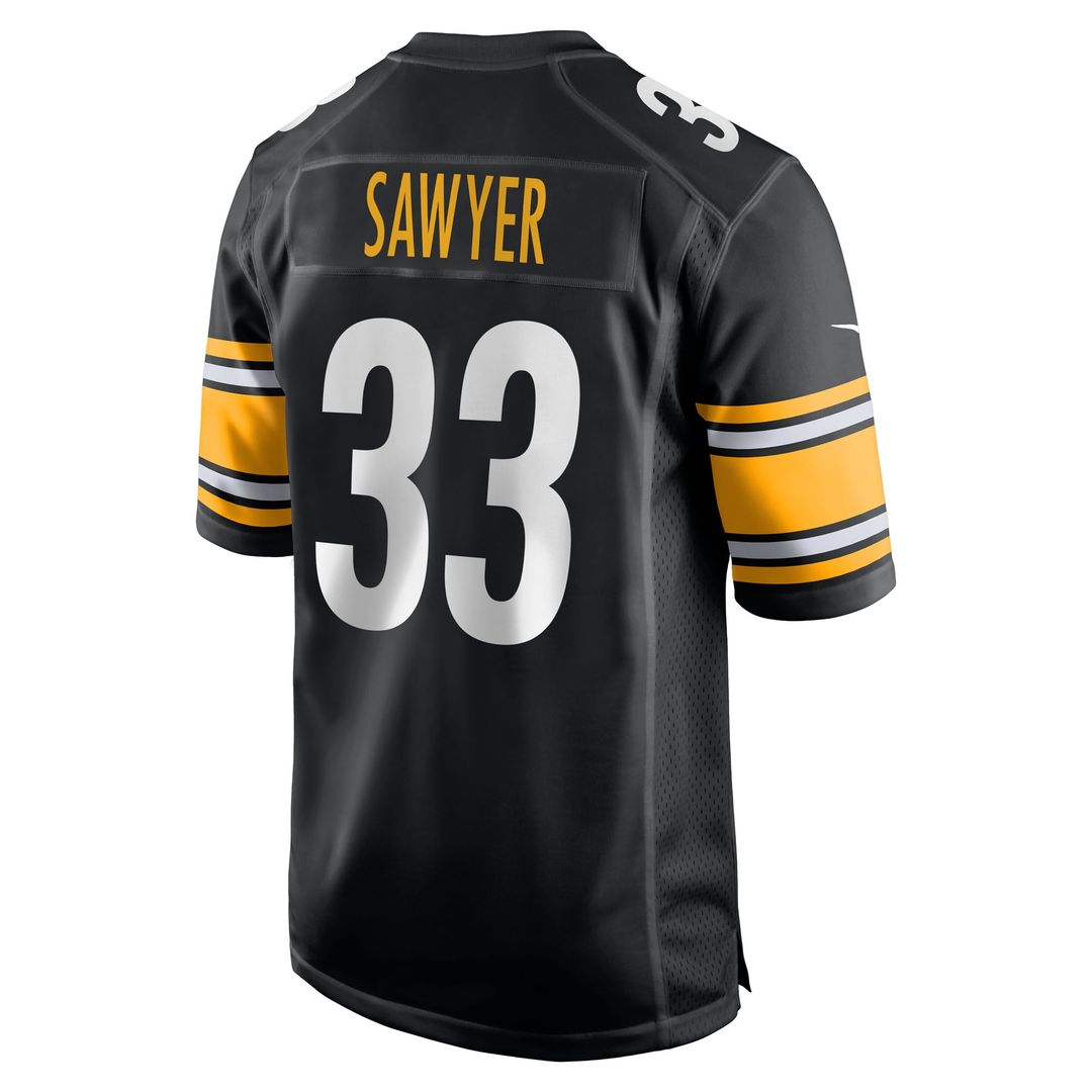 Pittsburgh Steelers Jack Sawyer Nike Gold Alternate Game Jersey