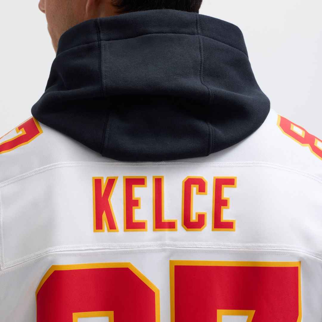 Kansas City Chiefs Travis Kelce Nike Red Vapor F.U.S.E. Limited Jersey
