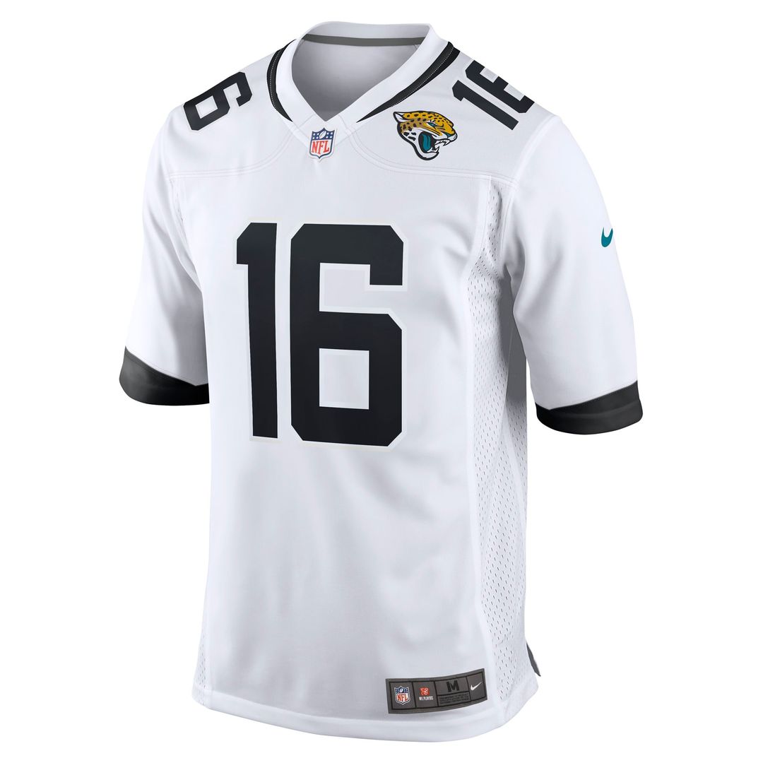 Jacksonville Jaguars Trevor Lawrence Nike Black Alternate Game Jersey