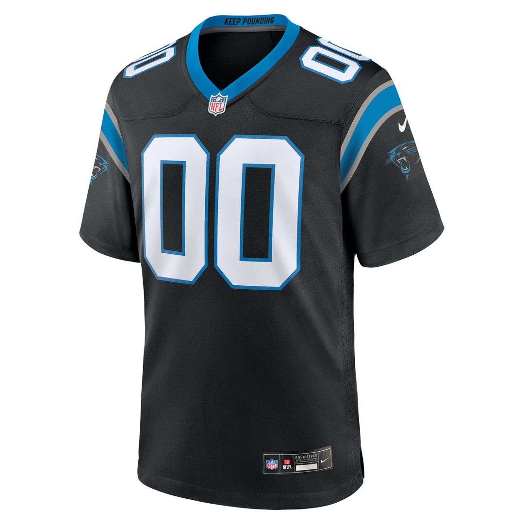 Carolina Panthers Nike Blue Alternate Custom Game Jersey